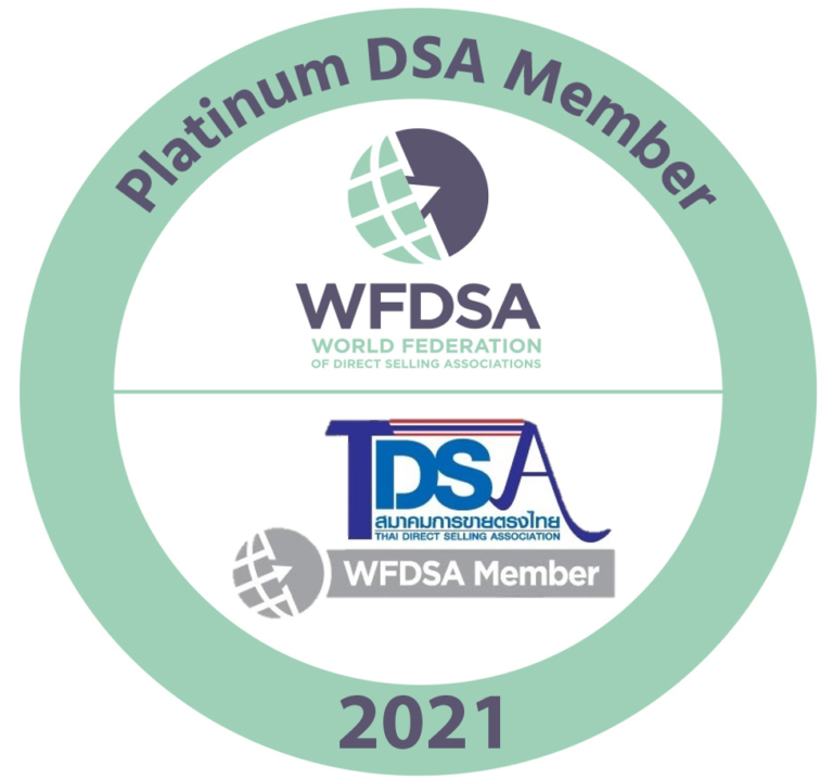 TDSA คว้ารางวัล “มาตรฐานสมาคมการขายตรงดีเด่น ระดับแพลทตินัม ประจำปี 2021” ต่อเนื่อง 3 ปีซ้อน