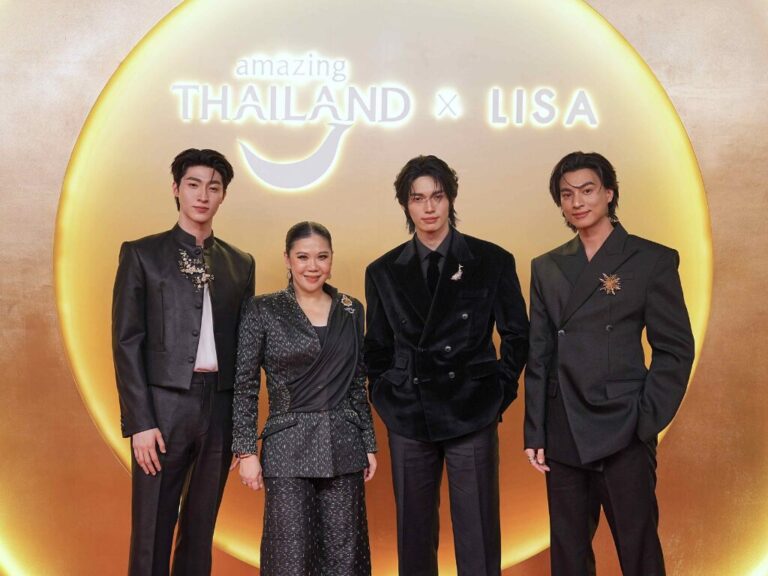 “วิน – กลัฟ – บลู” ขึ้นแท่น Friend of Amazing Thailand