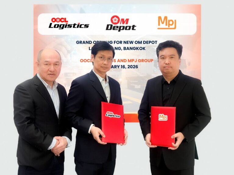 MPJ Logistics ผนึก OOCL Logistics ปักหมุดแหลมฉบัง–ลาดกระบัง ลุยนิวไฮต่อ